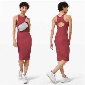 Lululemon Brunch and Back Dress Chianti